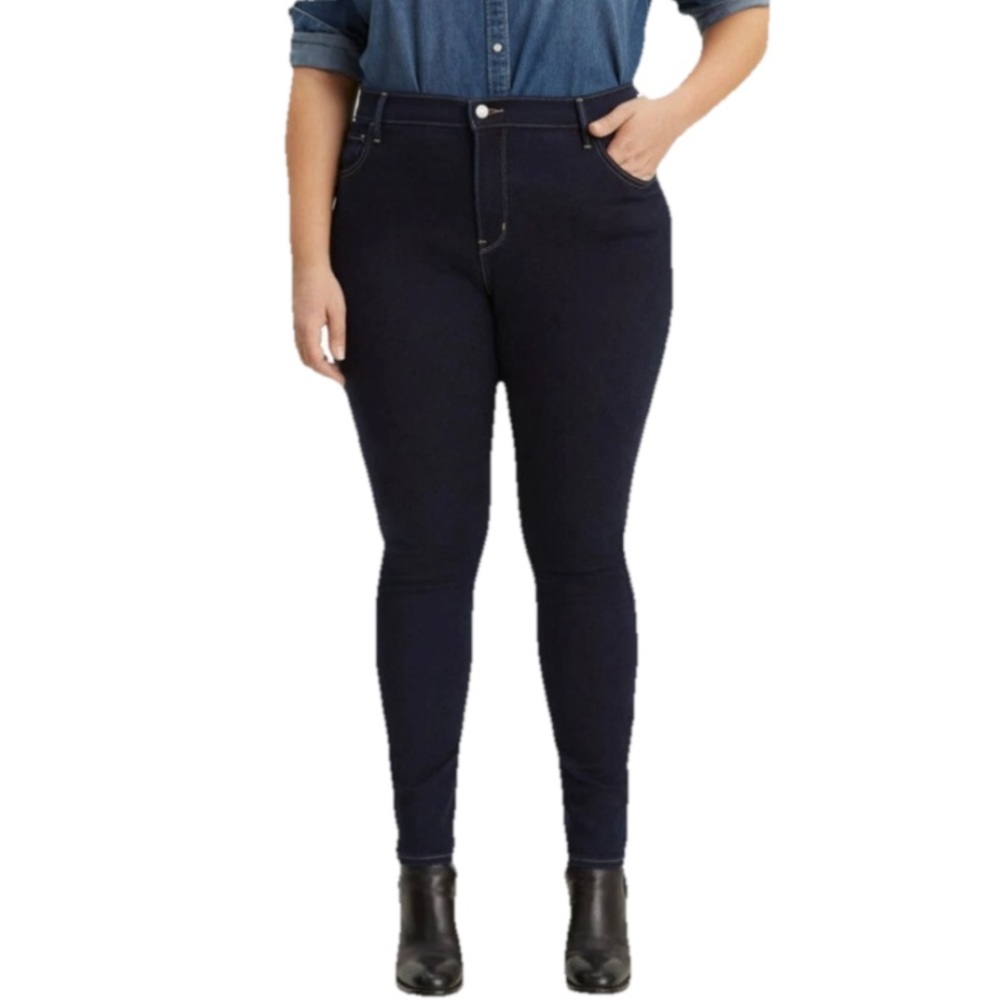 Levi’s Women's Plus Size 720 High-Rise Super Skinny Jeans Size: 24W M